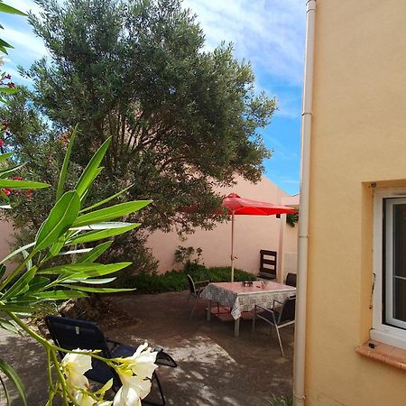 Appartement avec vaste terrasse à 30 m des dunes Agde Extérieur photo